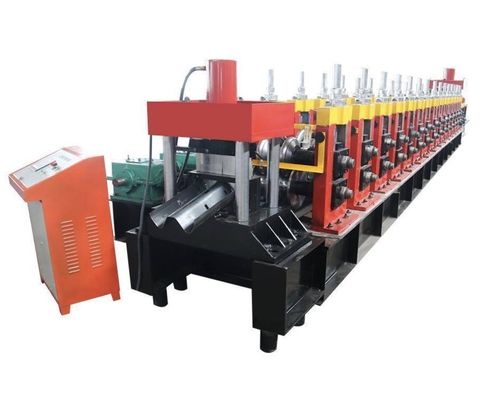 Mua 10 - 30m/min Đường cao tốc Guardrail hình thành Máy hình thành cuộn thiết bị 11KW online manufacture