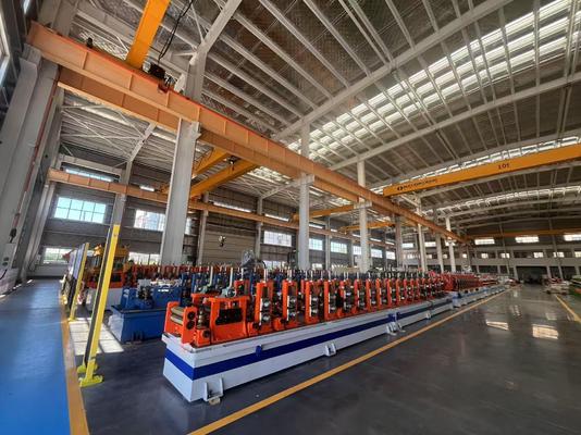 Máy tạo hình cán tự động cho giá đỡ PV năng lượng mặt trời với điều khiển PLC